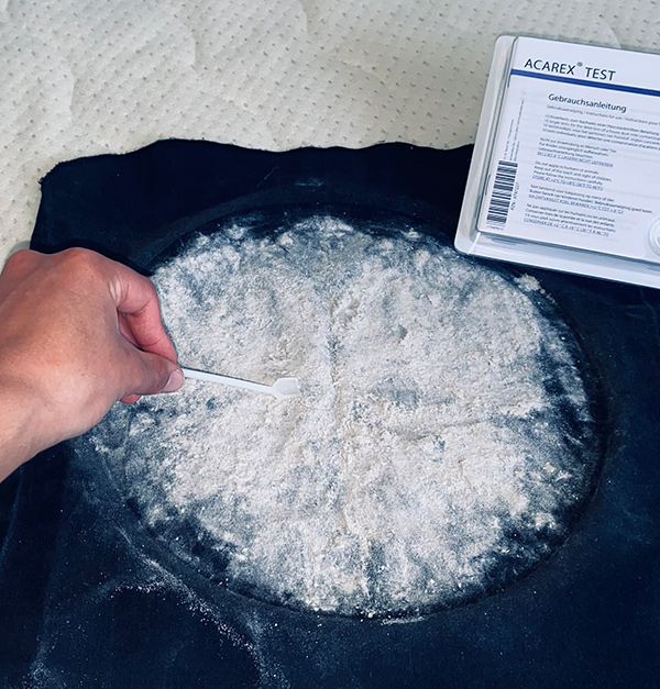 Testen en inspecteren van een matras bij dieptereiniging